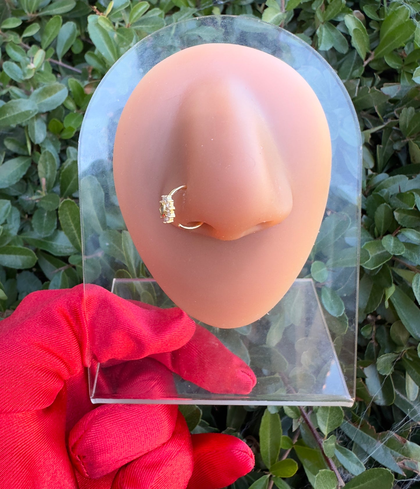 Konpeitō Hoop Nose Ring