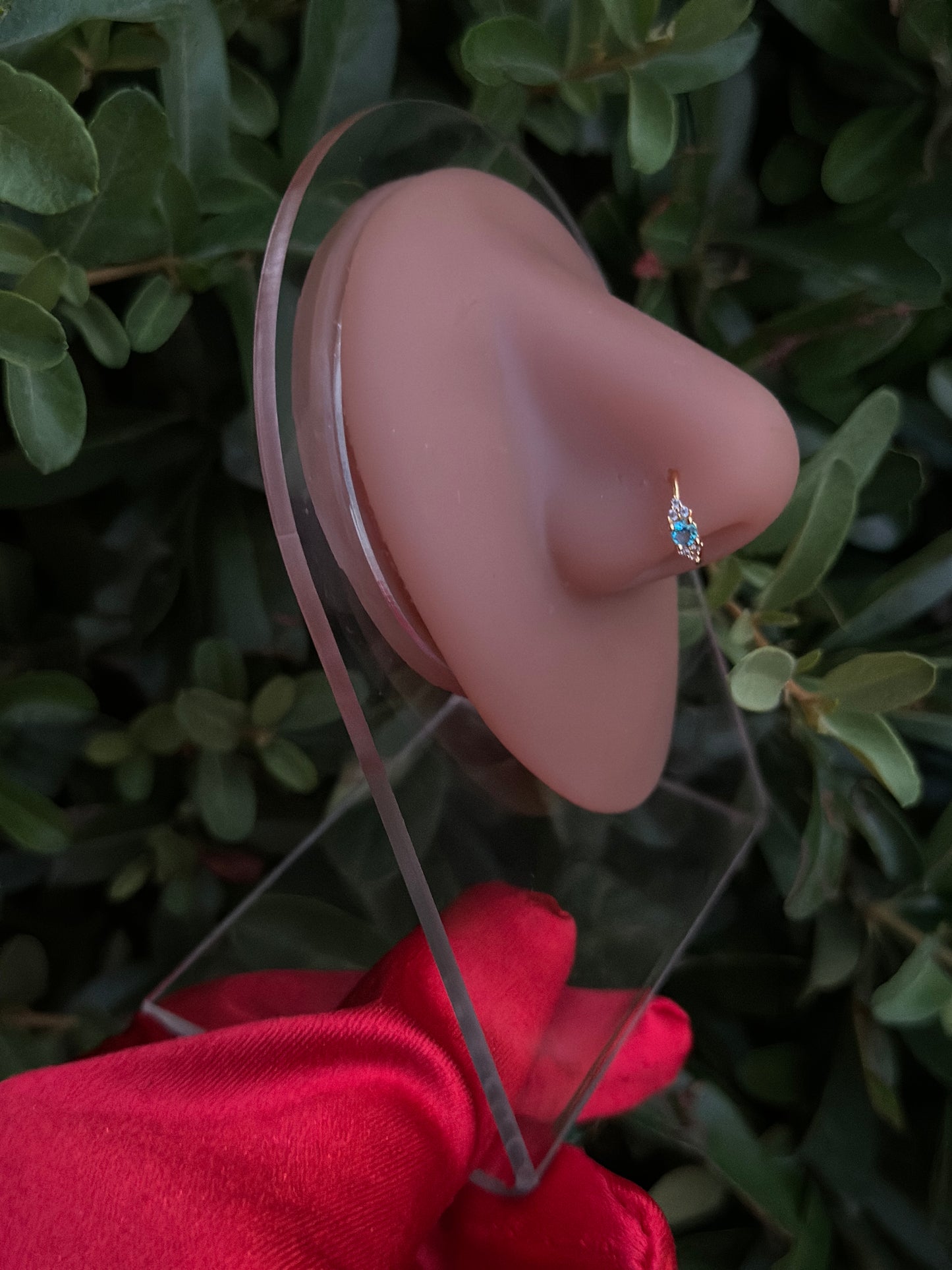Aqua Bay Hoop Nose Ring