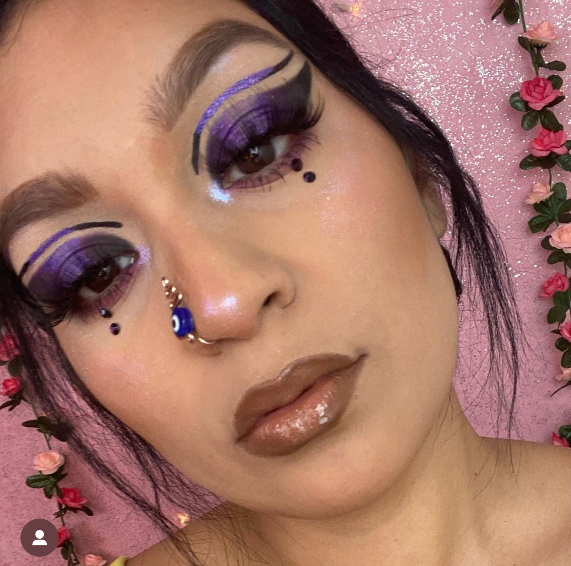 Evil Eye Non Piercing Nose Clip