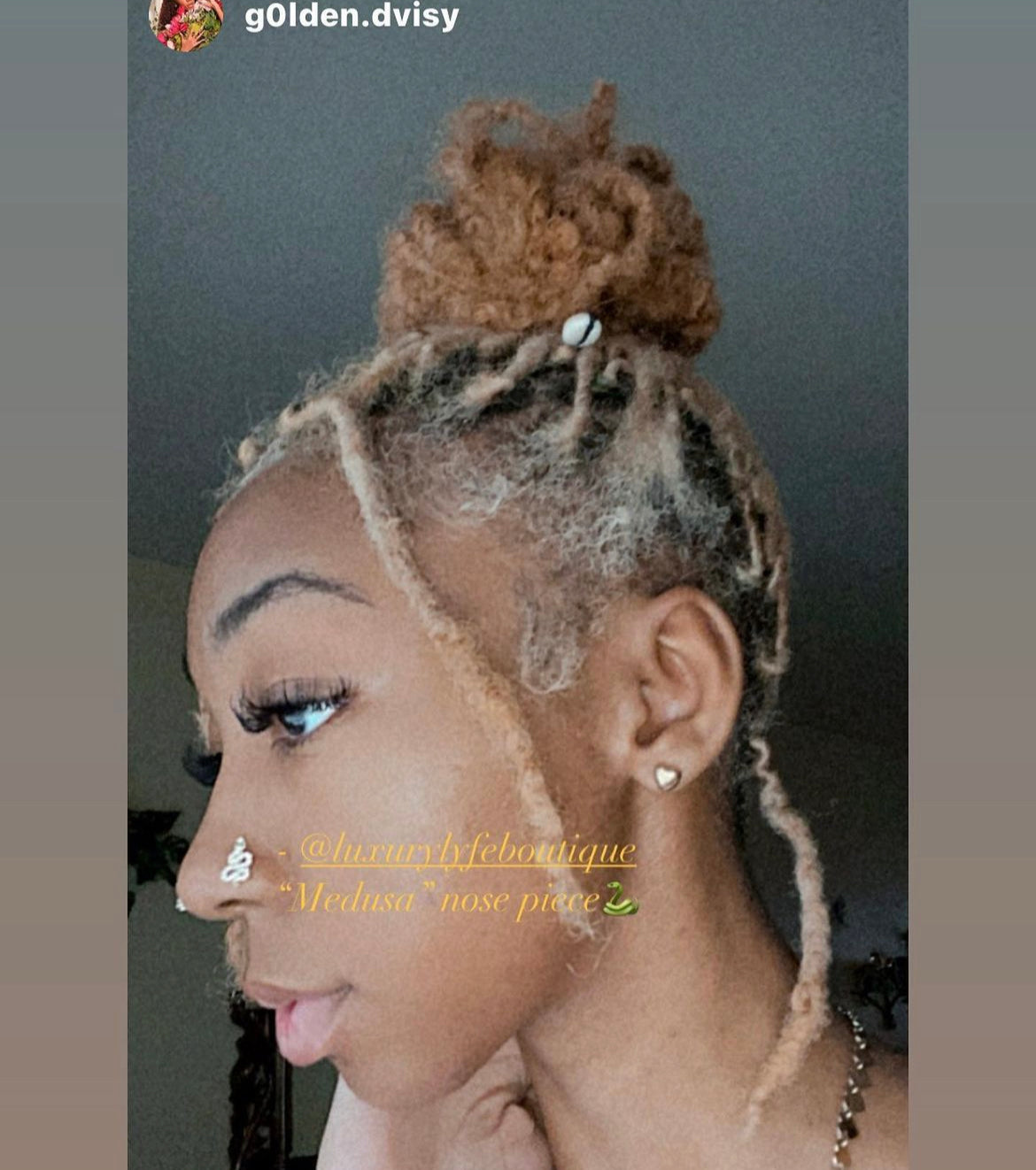 Medusa Nose Ring