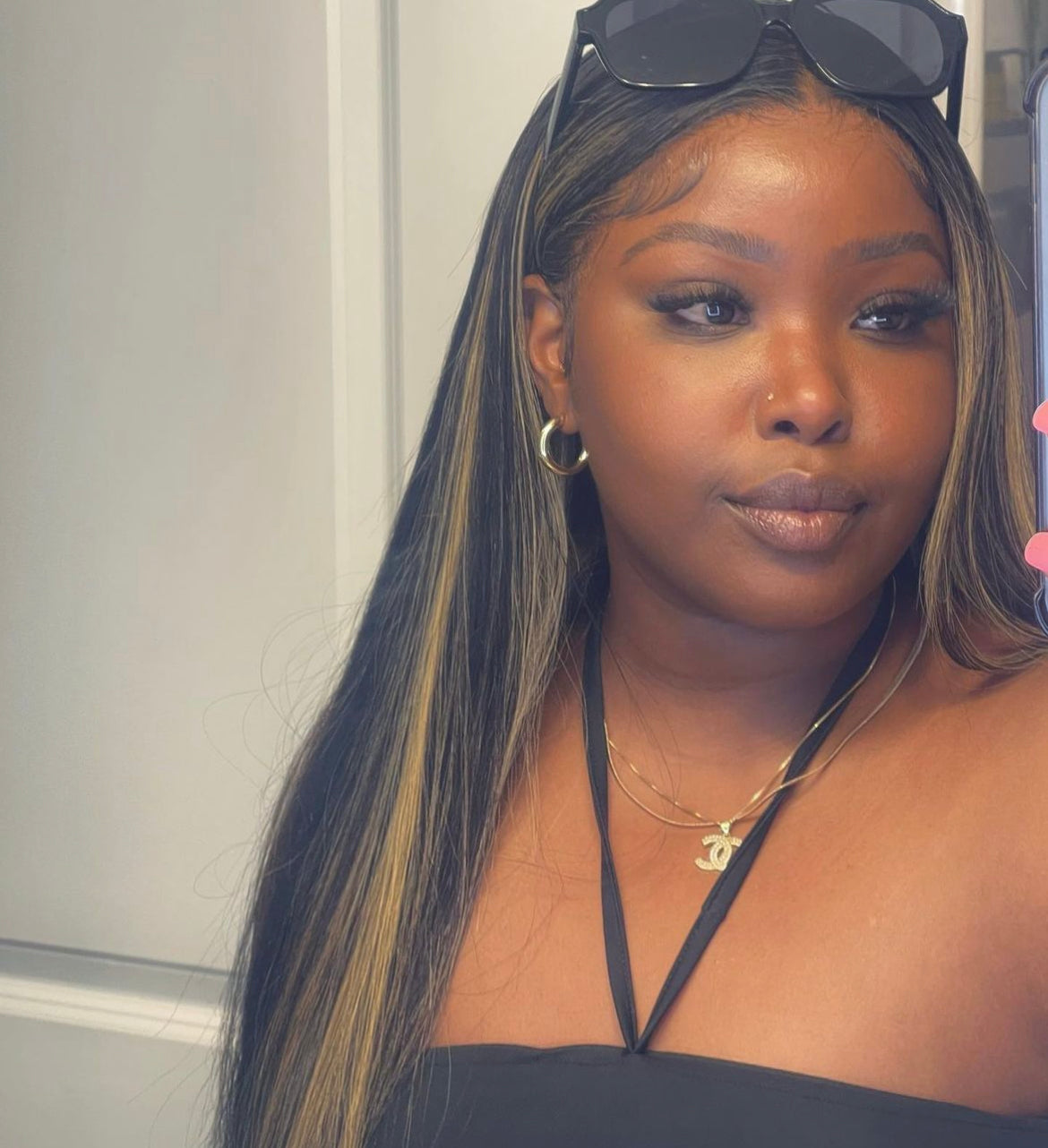 Diamond Double Up Necklace