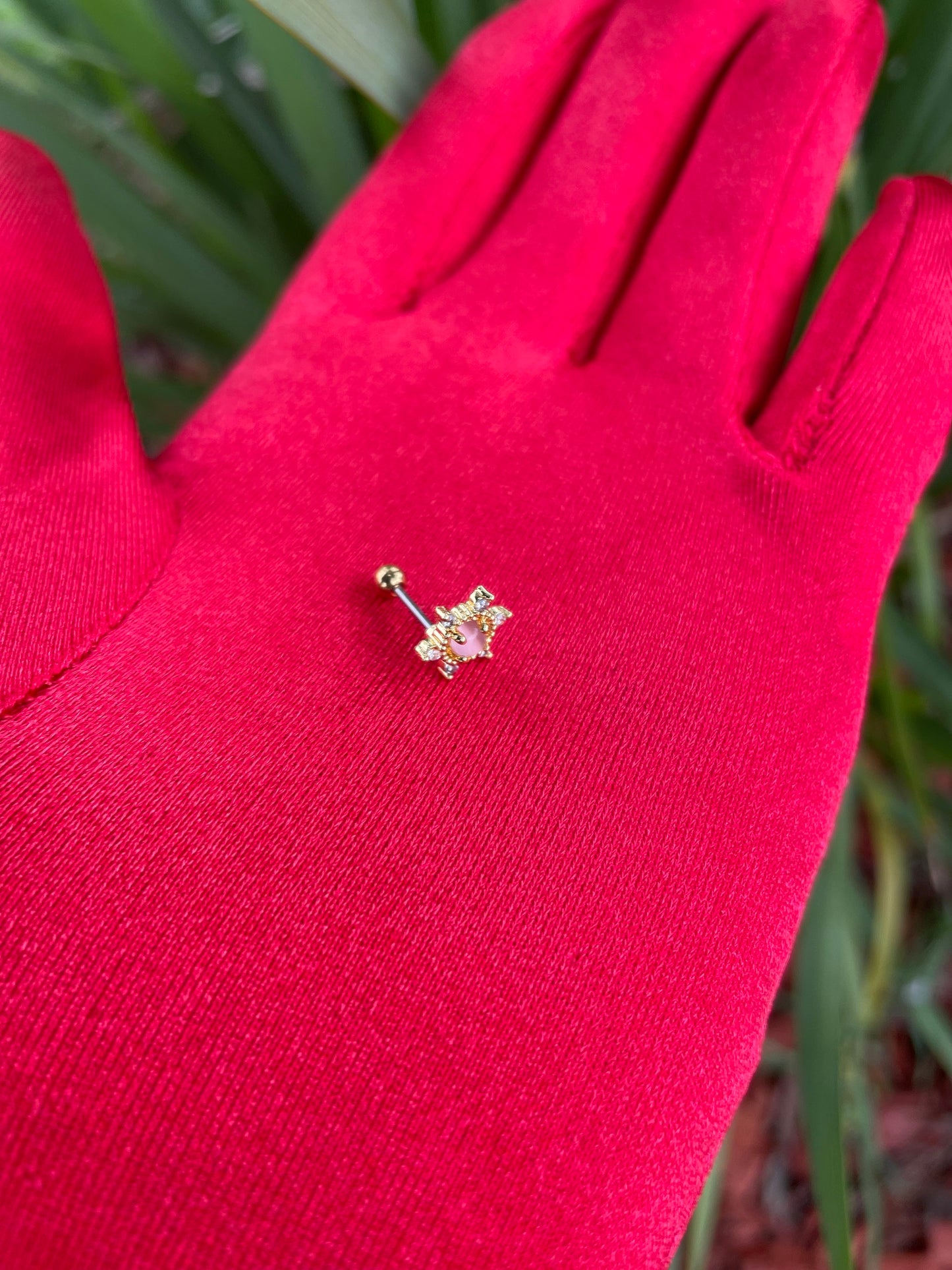 Pearl Snowflake Cartilage Earring
