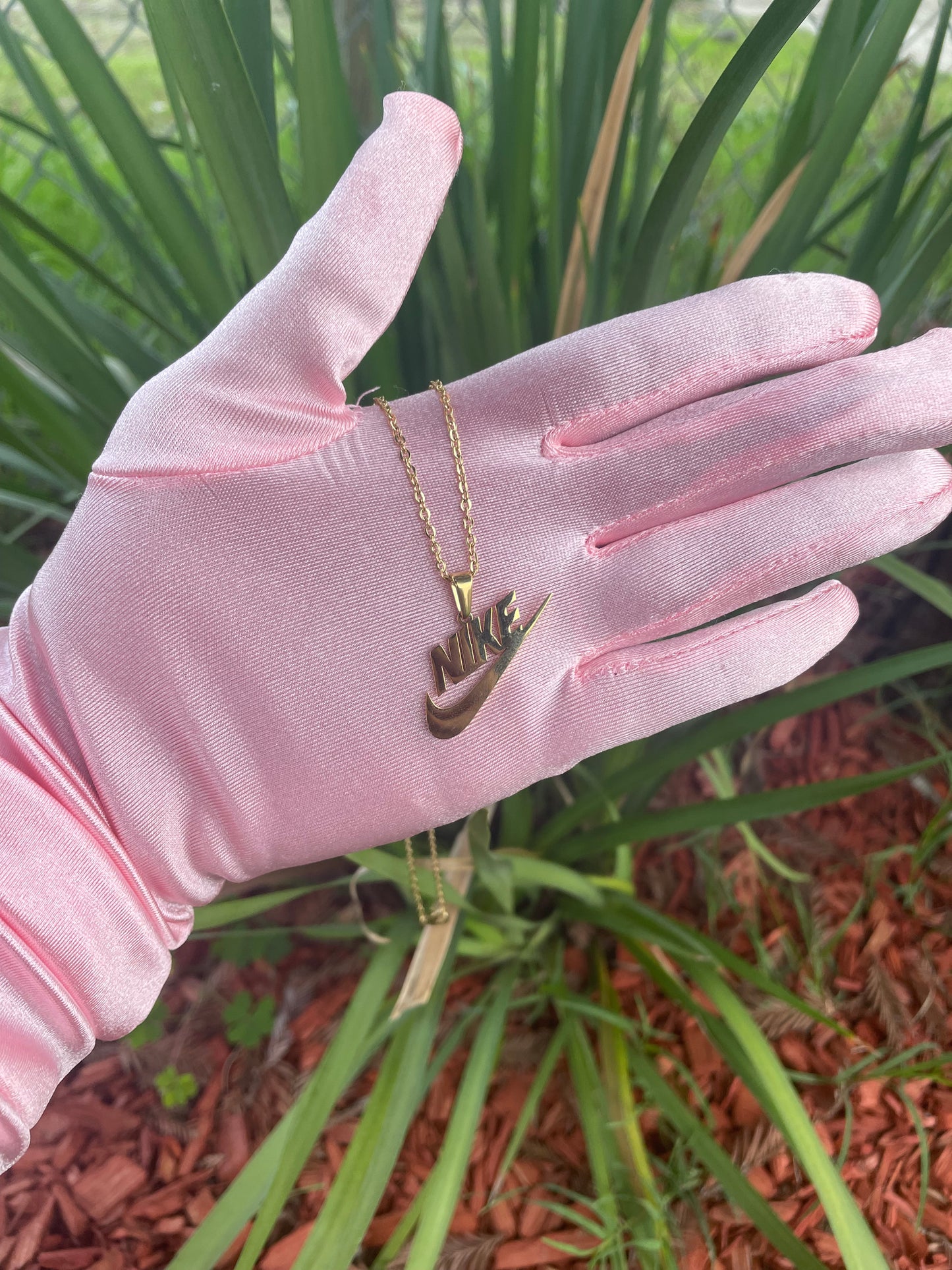 Vintage Swoosh Necklace
