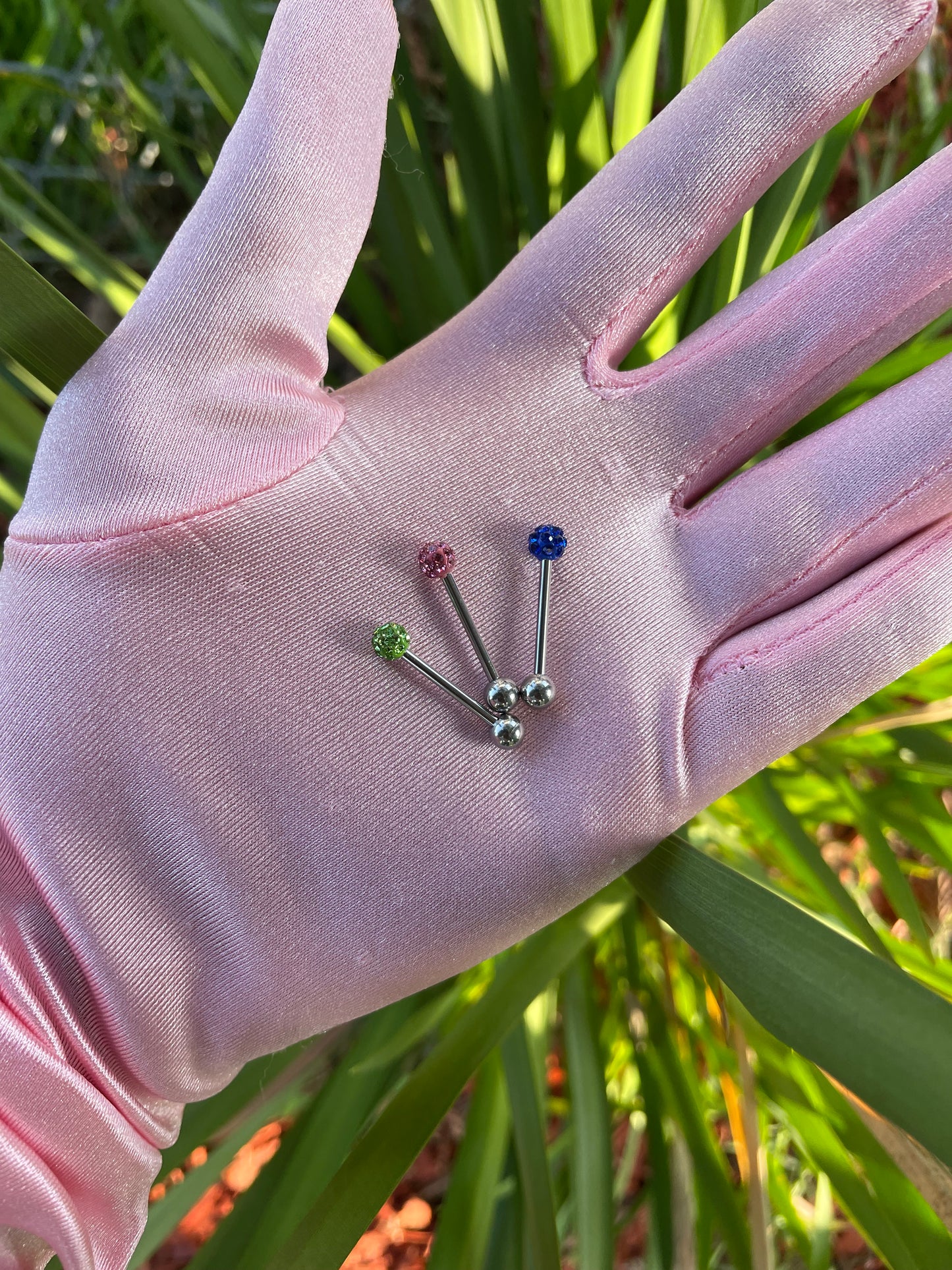 Disco Tongue Ring