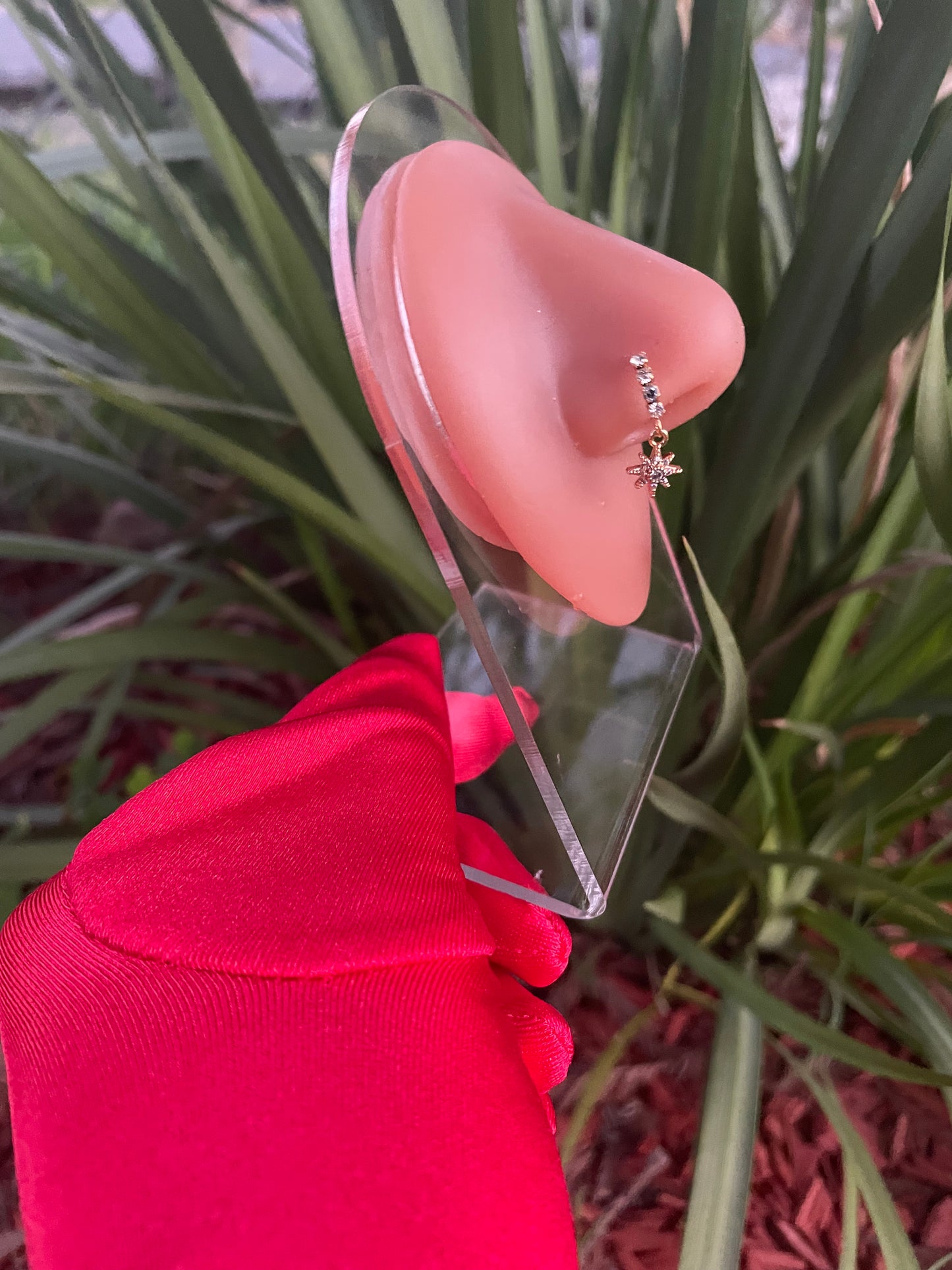 Dangling Star Hoop Nose Ring