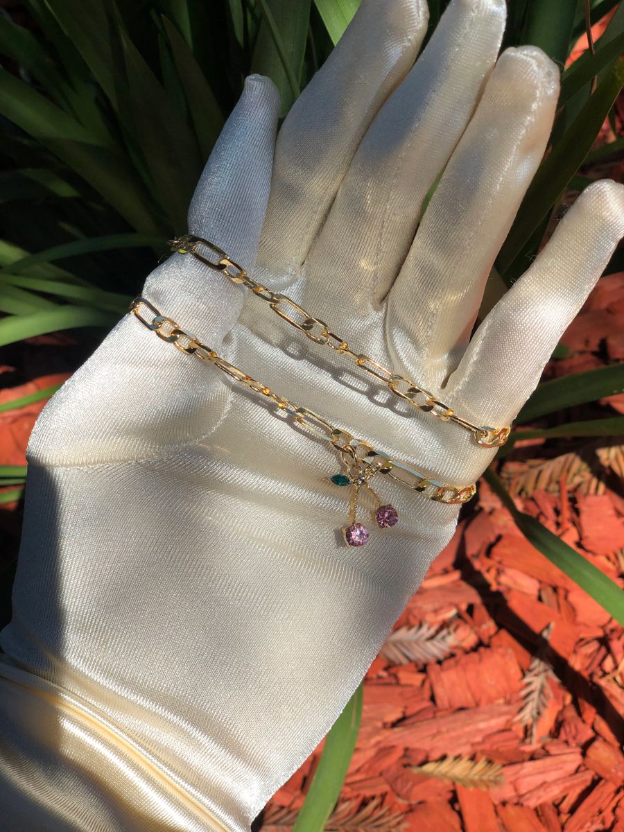 Cherry Anklet 2PC Set