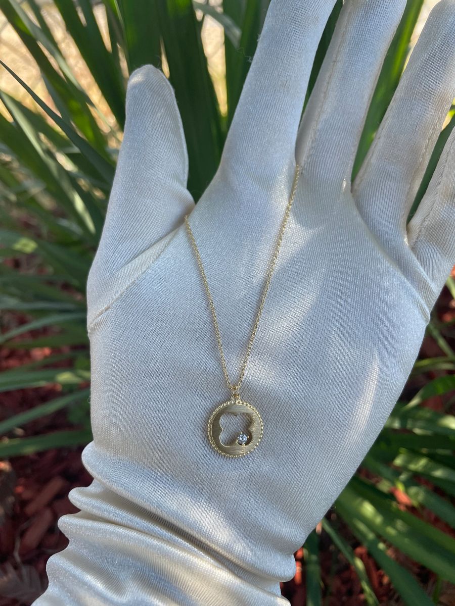 Gold Clover Necklace