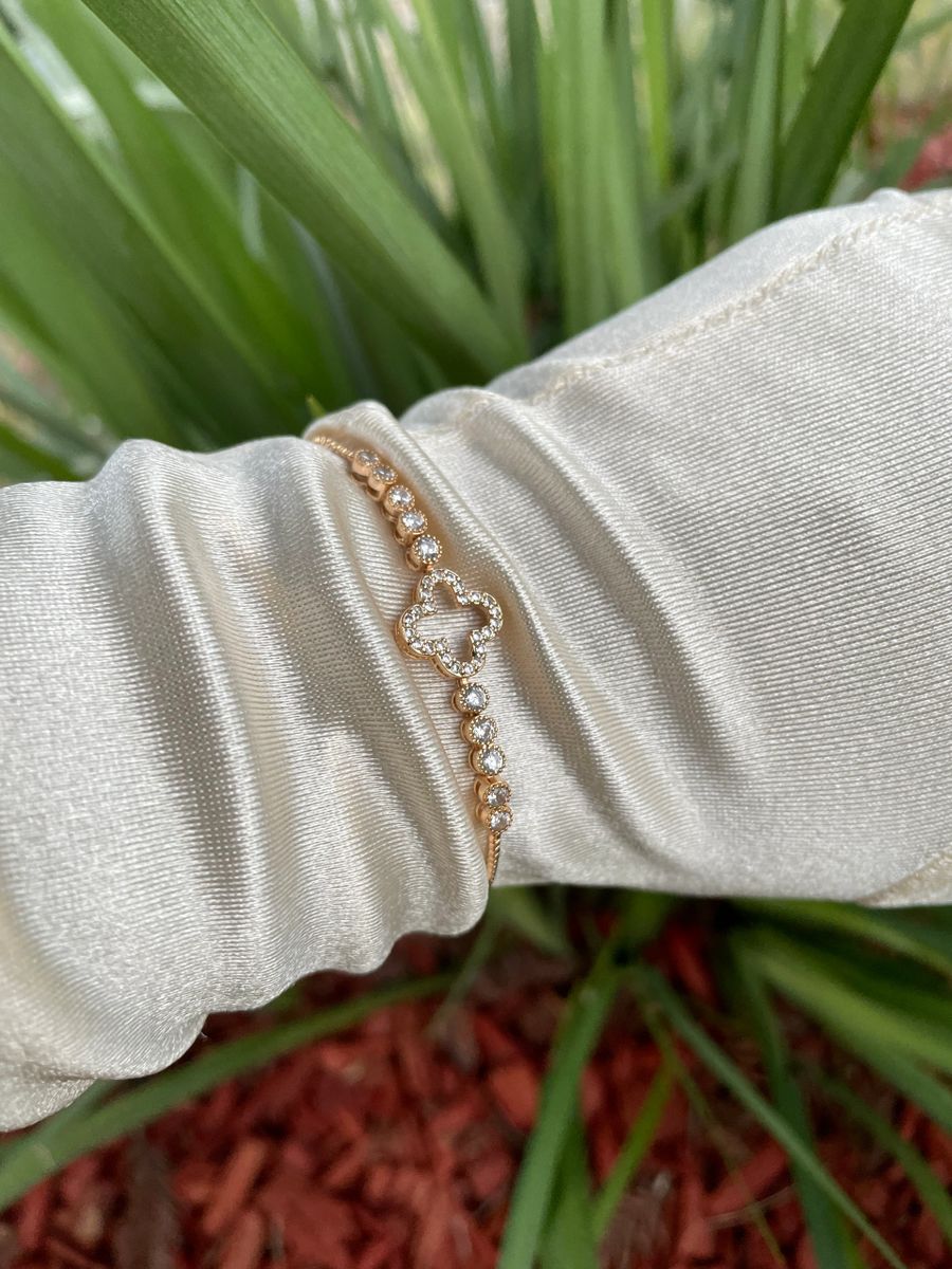 Clover Adjustable Bracelet