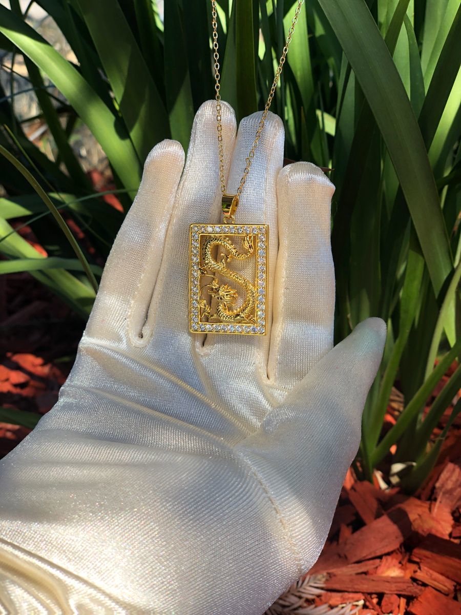 Golden Dragon Pendant