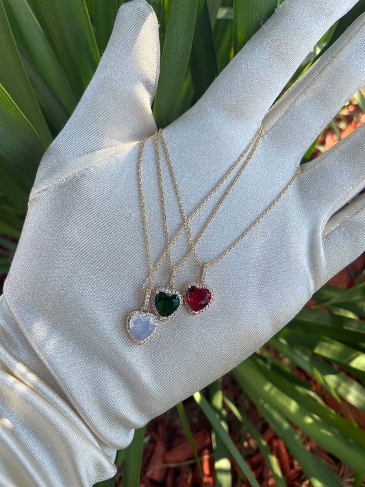 Crystal Heart Necklace