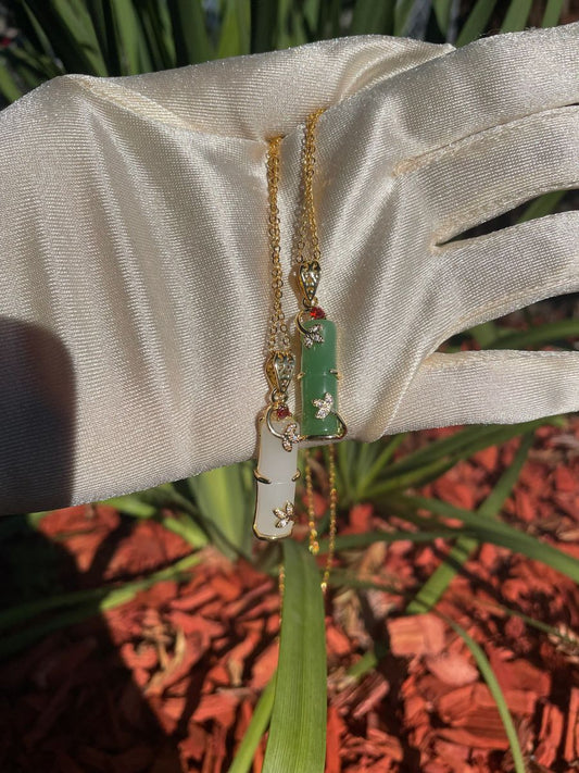 Devine Jade Pendant Necklace