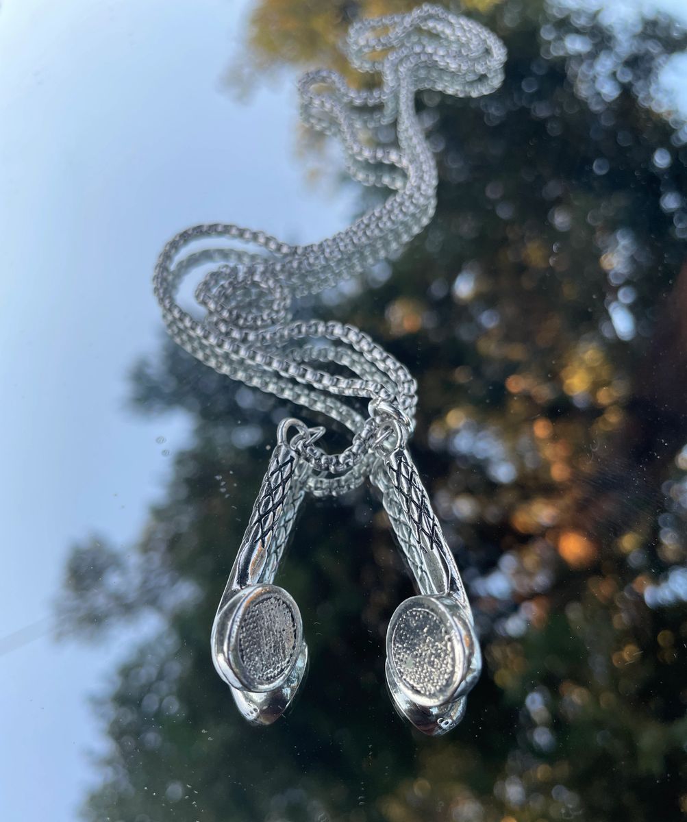 Hanging Headphones Necklace