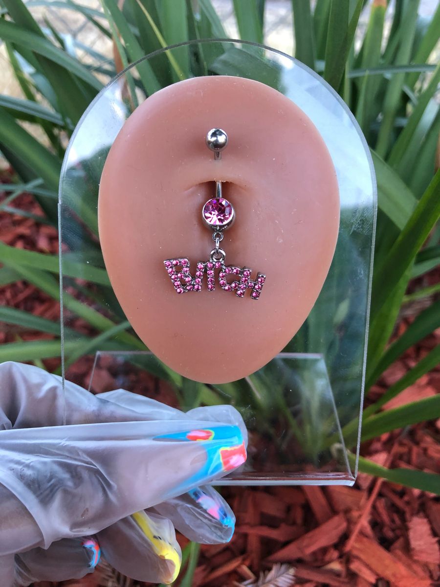 Hot Girl Belly Ring