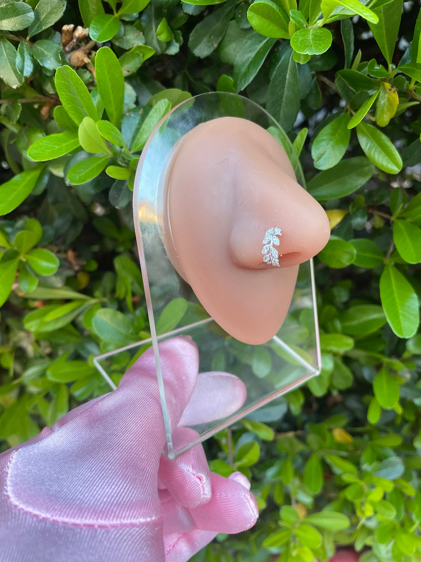 Elliptical Hoop Nose Ring