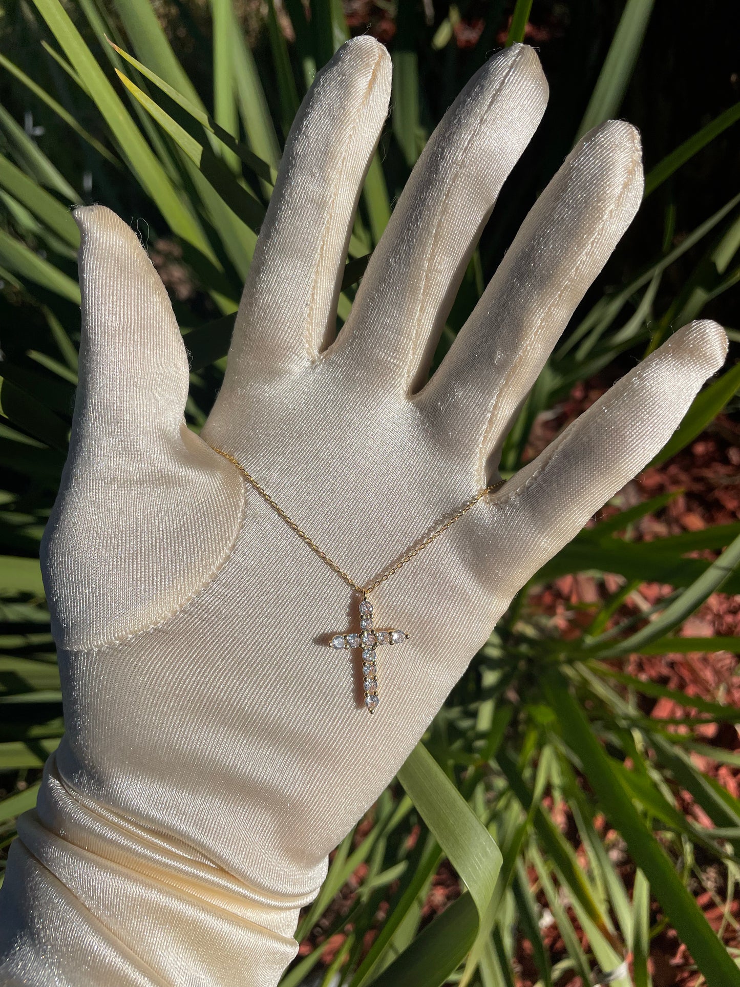 Holy Grail Cross Necklace