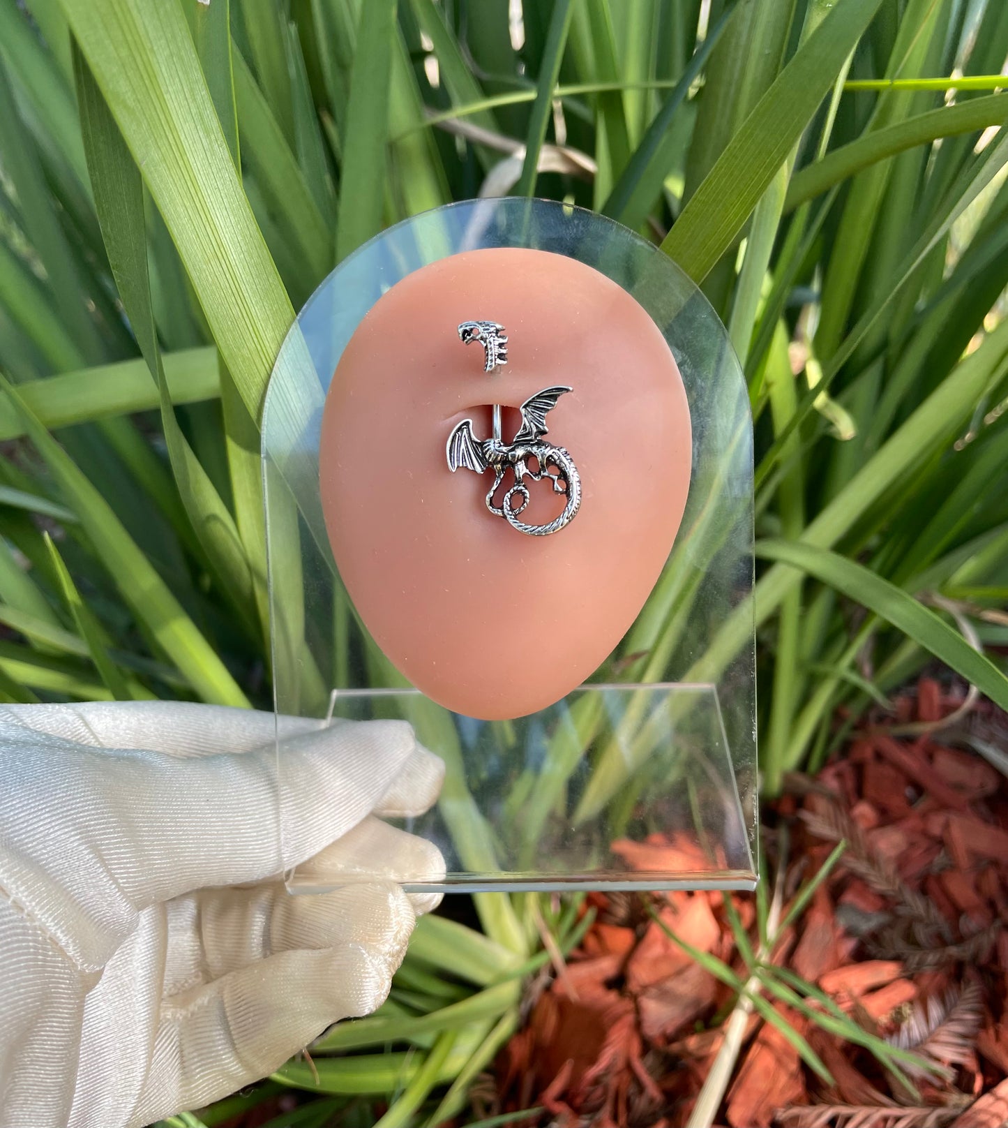 Fire Dragon Belly Ring