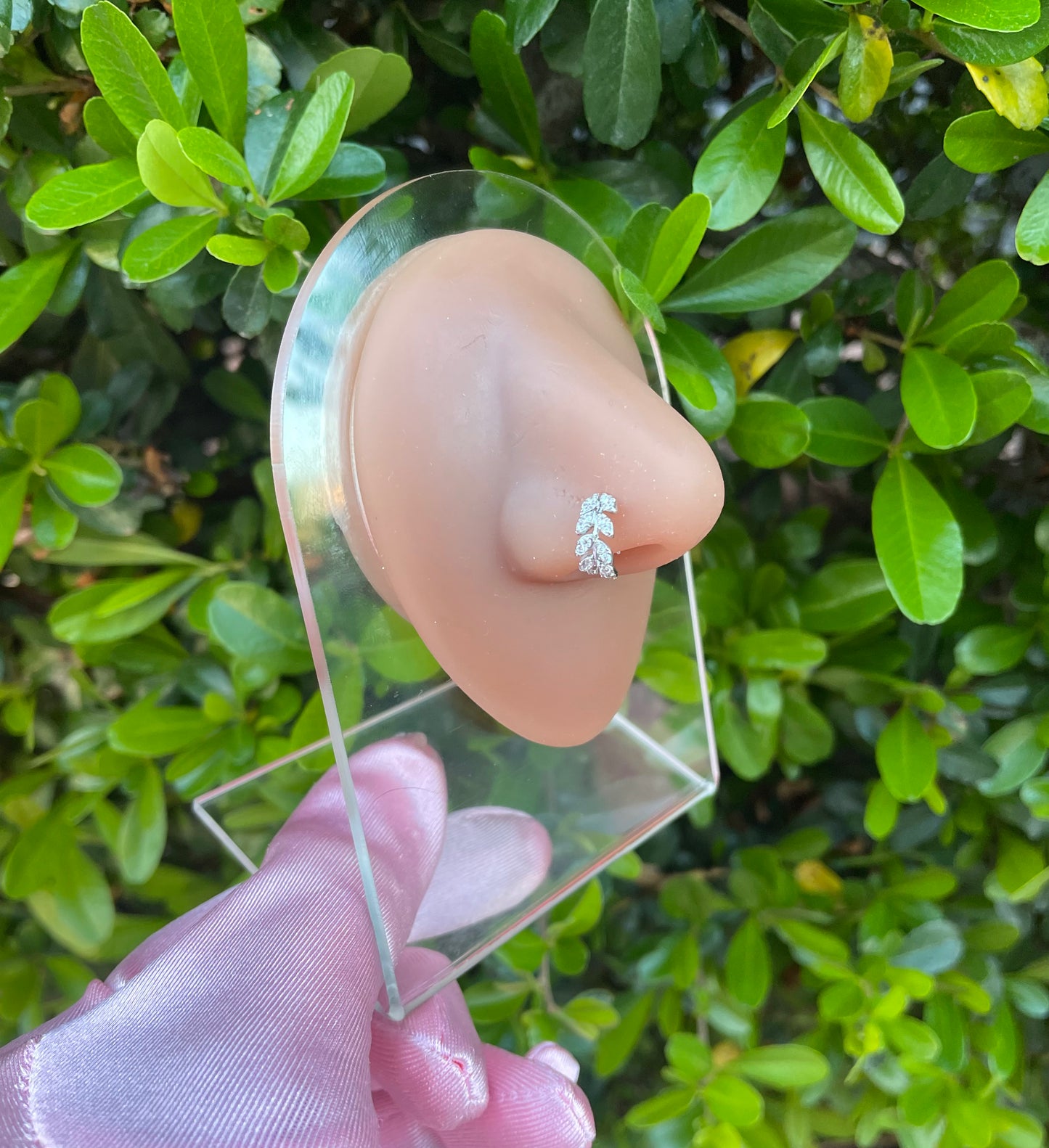 Elliptical Hoop Nose Ring