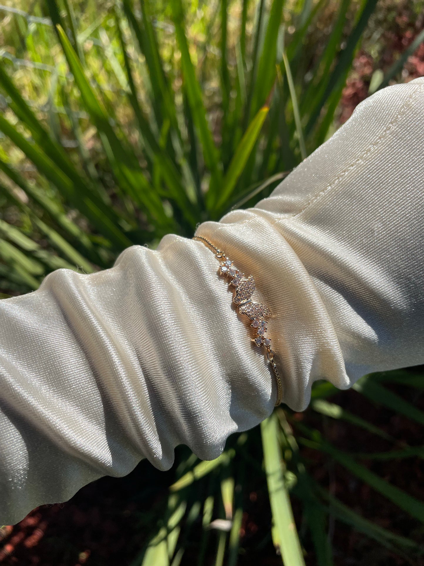 Monarch Butterfly Adjustable Bracelet