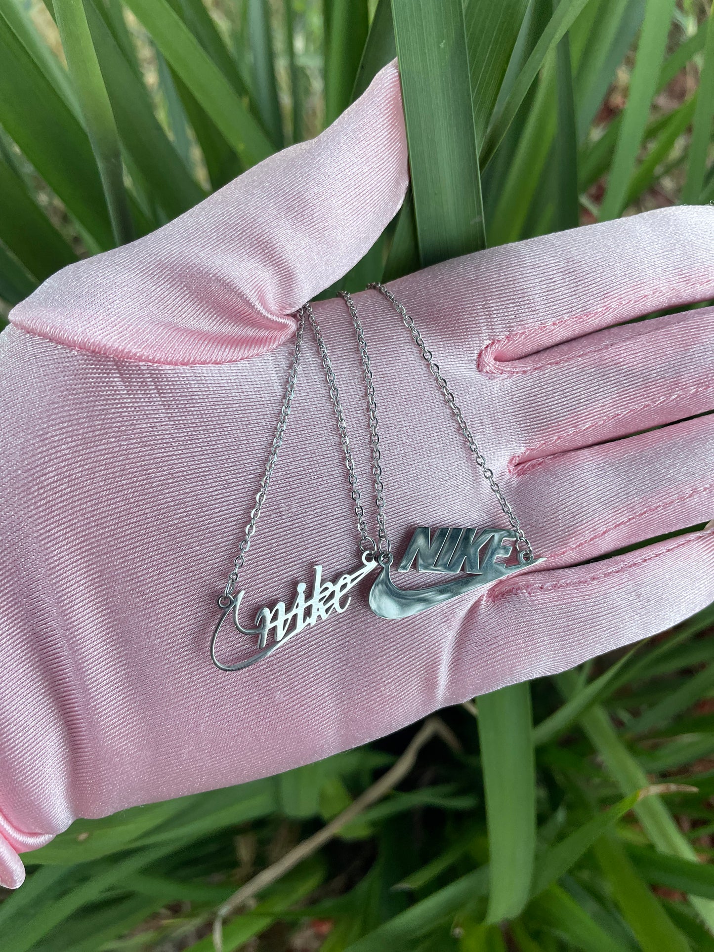 Vintage Swoosh Necklace
