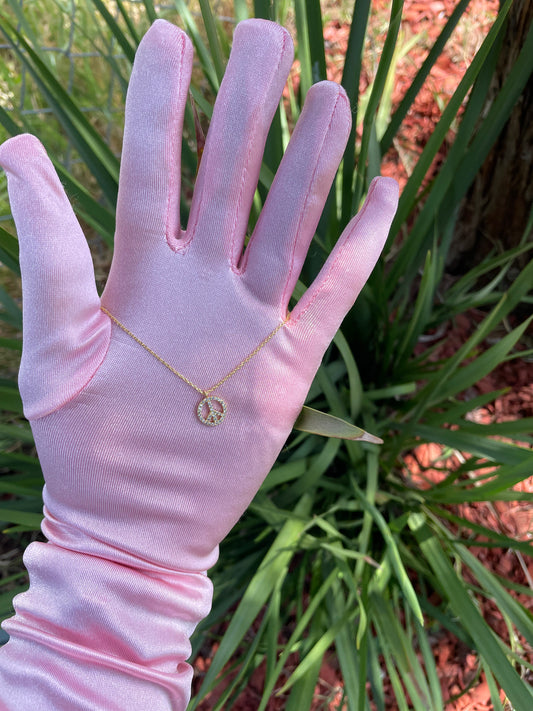 Golden Peace Necklace