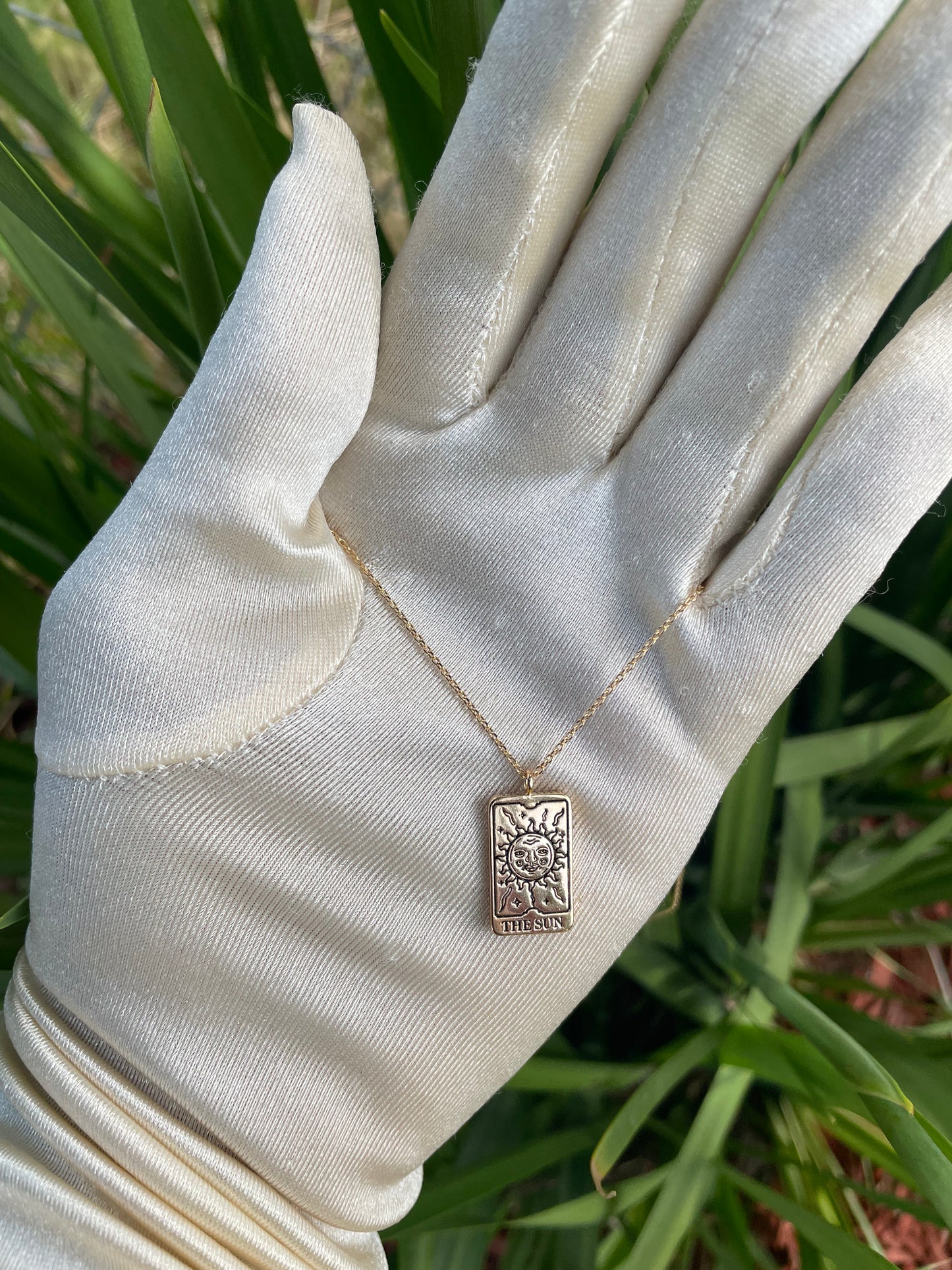The Sun Tarot Necklace