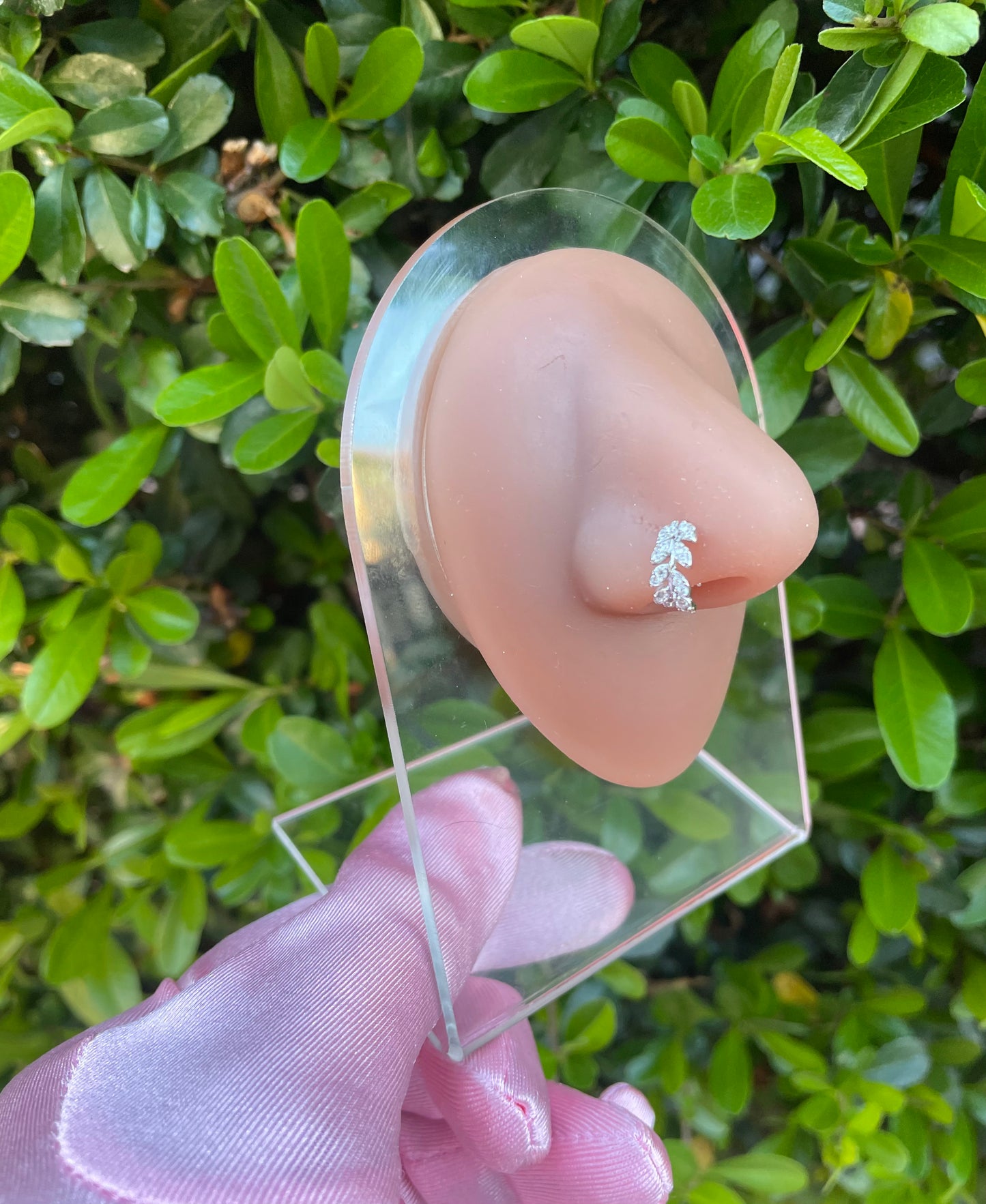 Elliptical Hoop Nose Ring