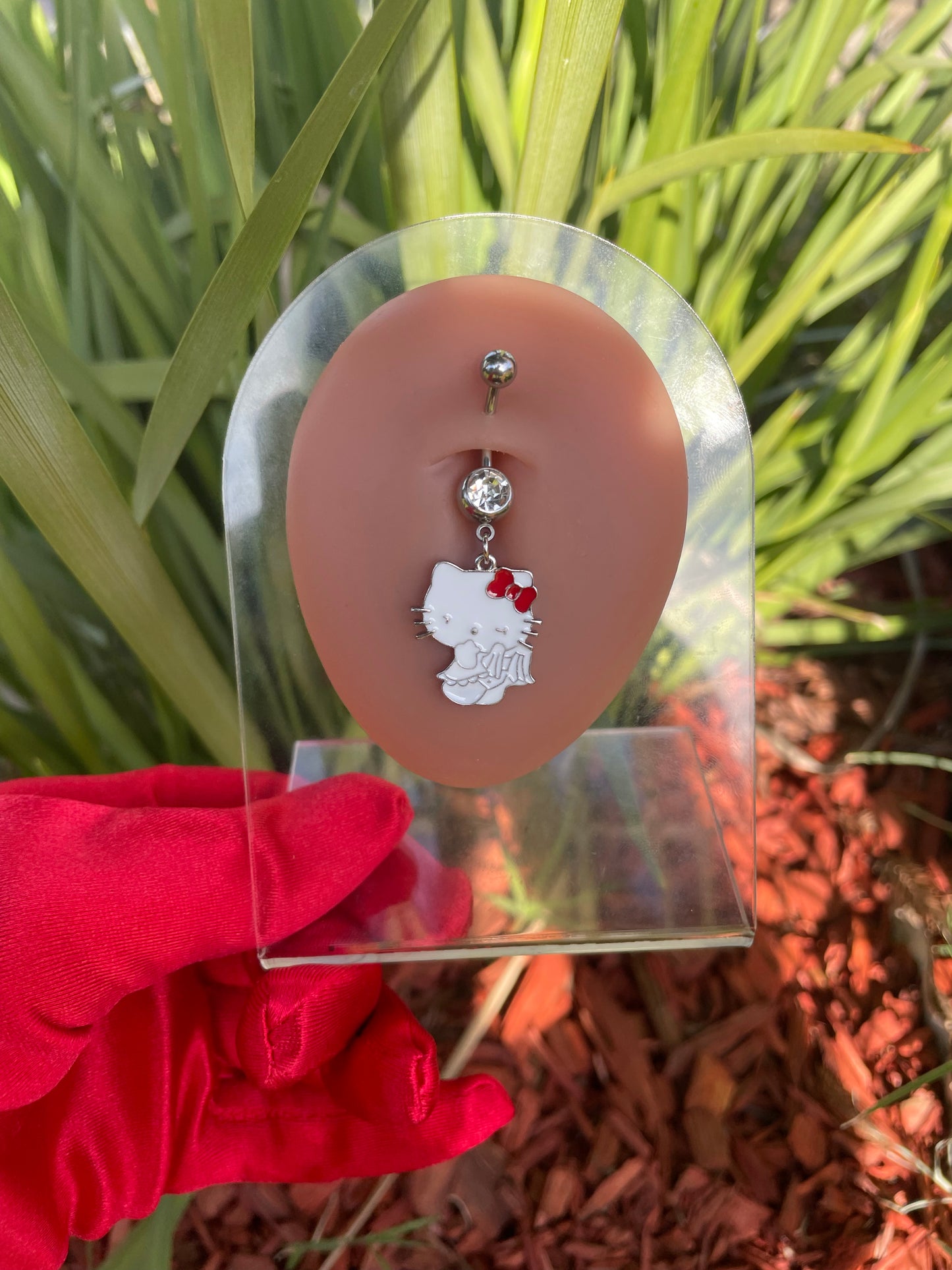 Bad Girl Kitty Belly Ring