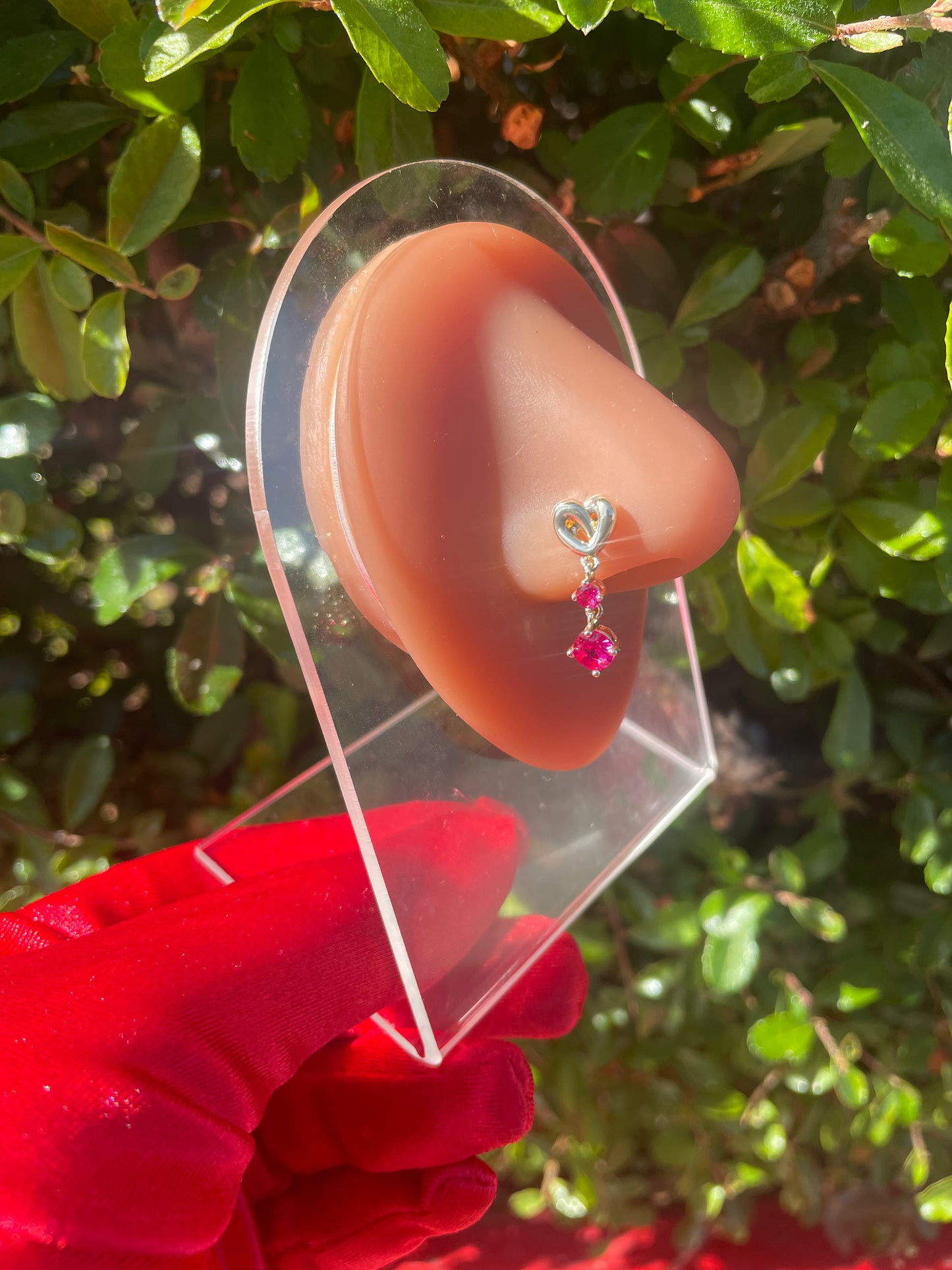 Golden Corazon Nose Ring