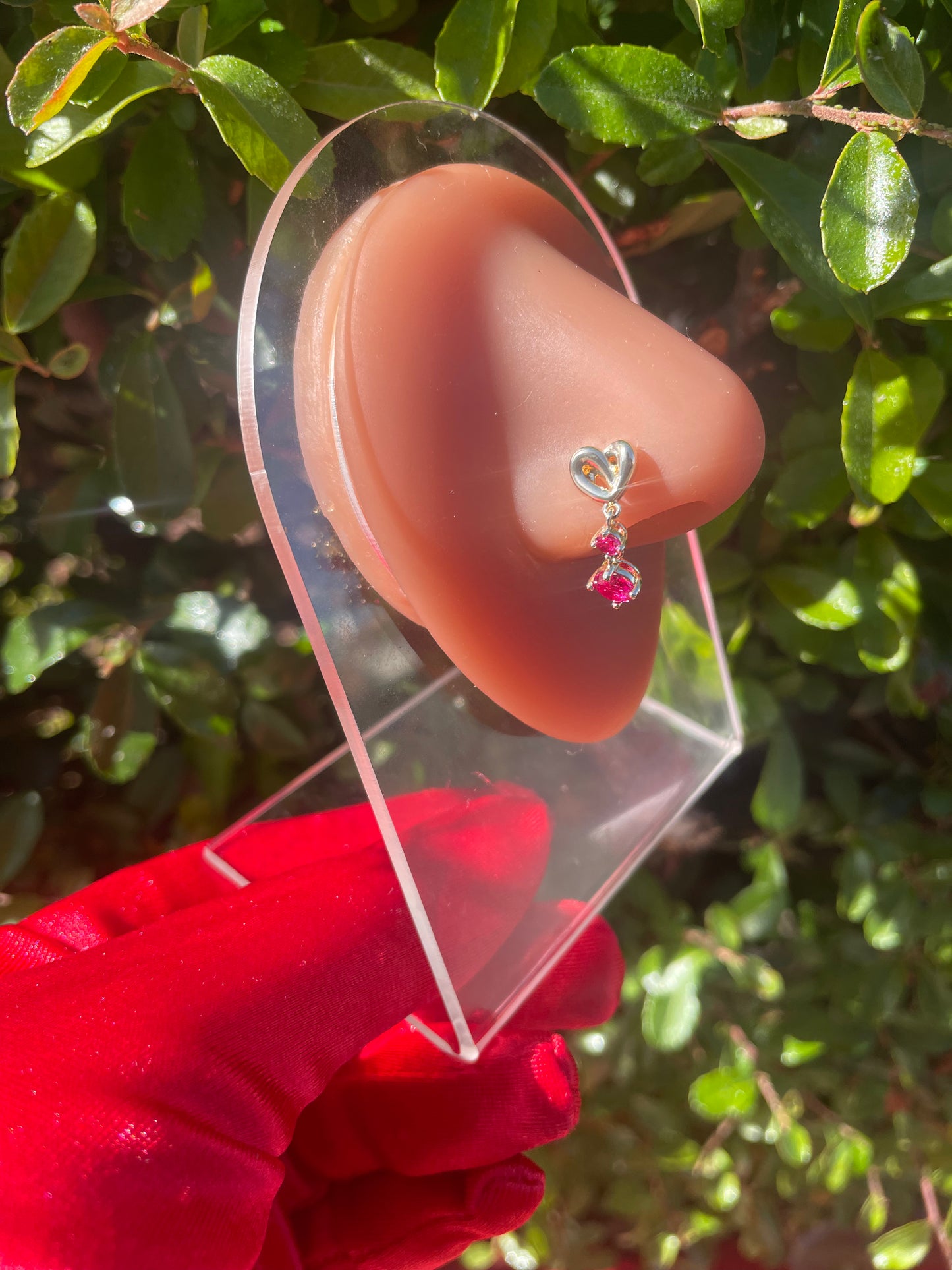 Golden Corazon Nose Ring