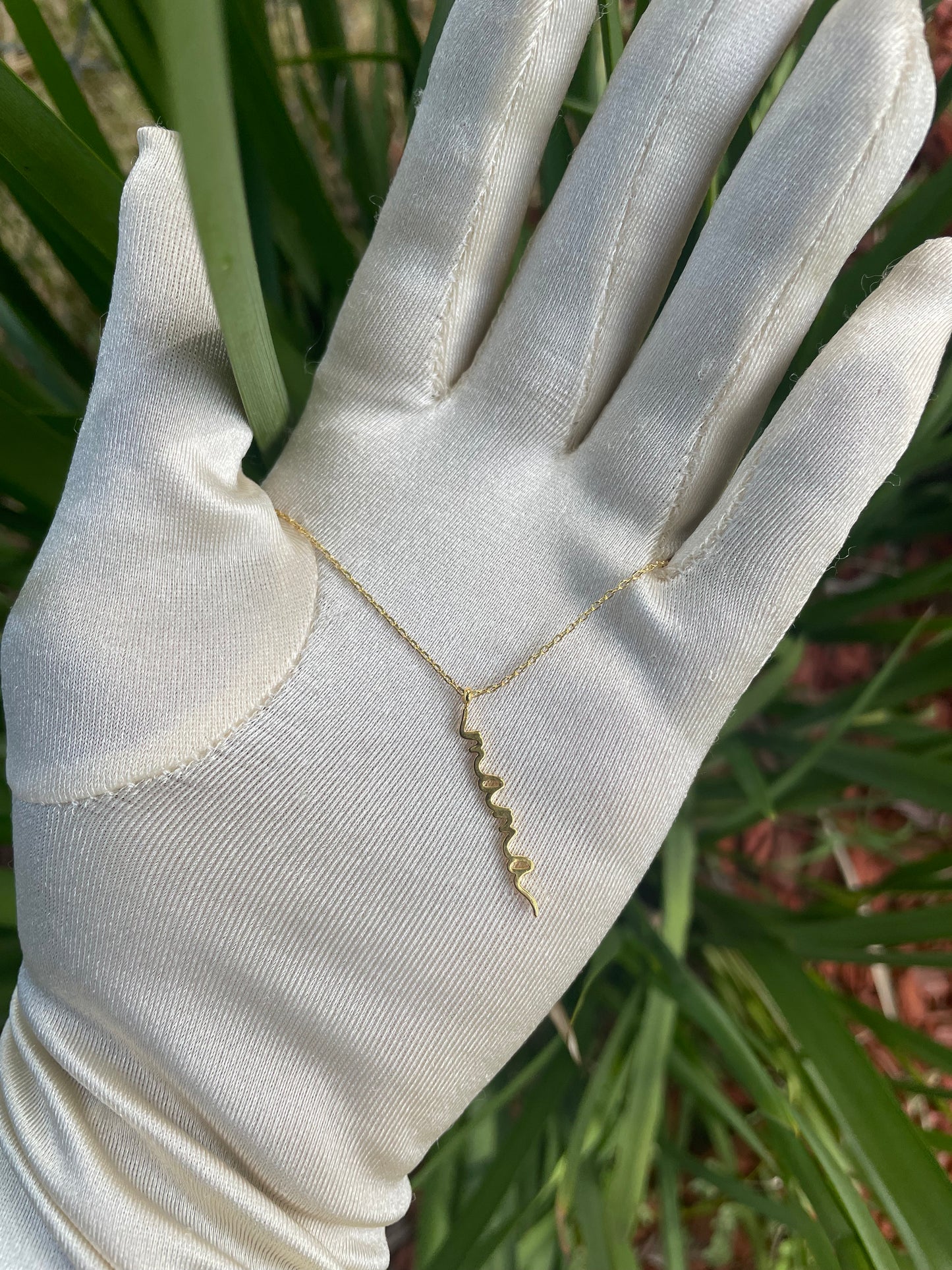 Golden Mother Necklace