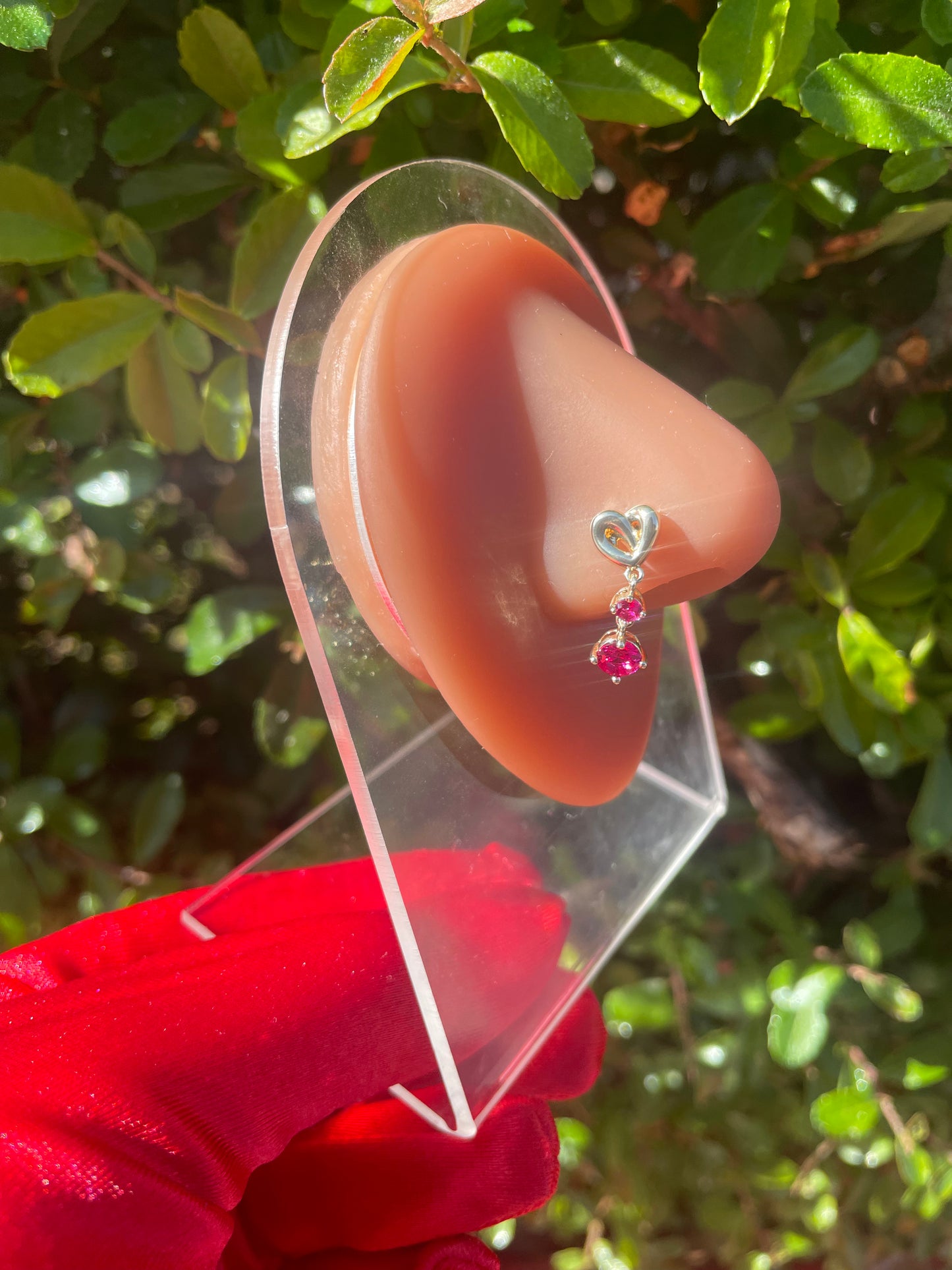 Golden Corazon Nose Ring