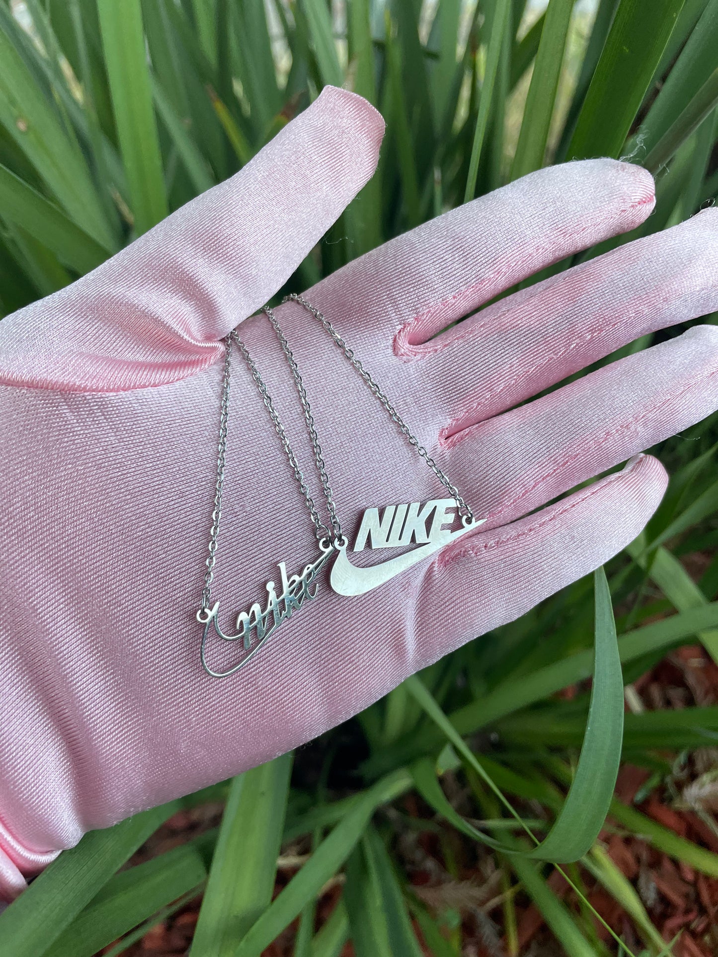Vintage Swoosh Necklace