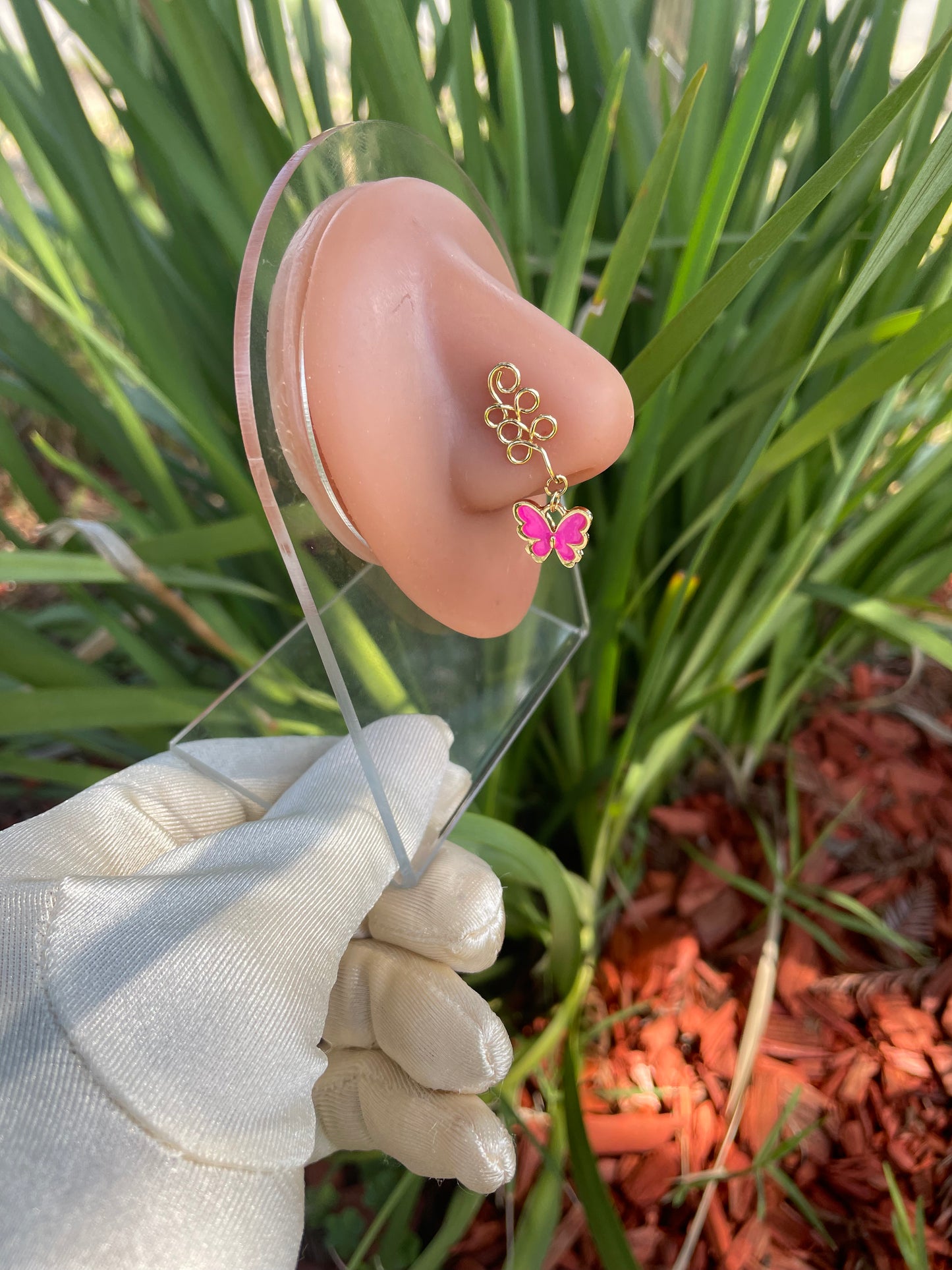 Melia Butterfly Nose Clip