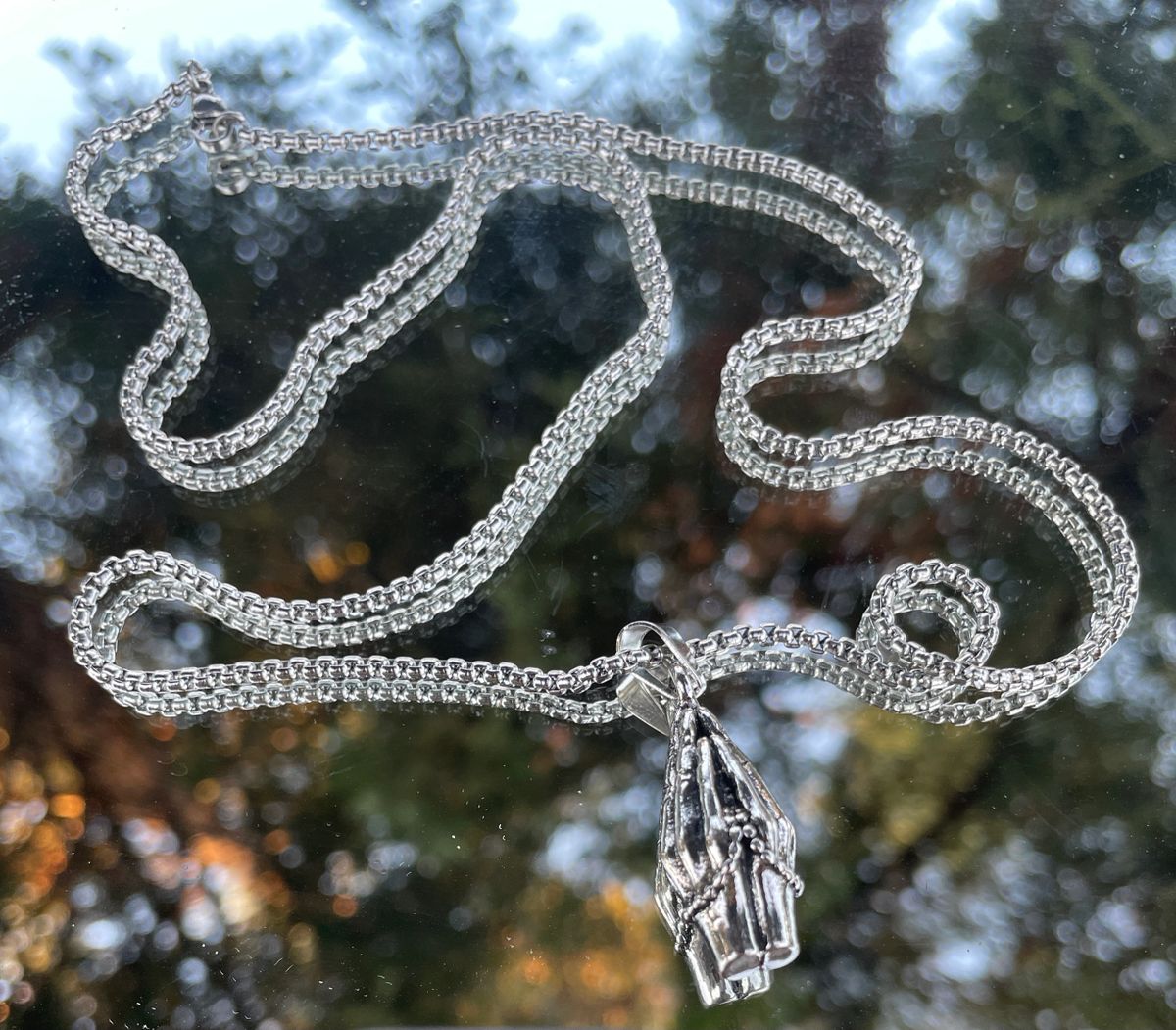 Praying Hands Necklace