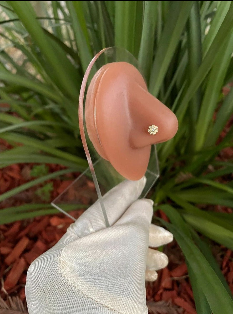 Flower Nose Ring
