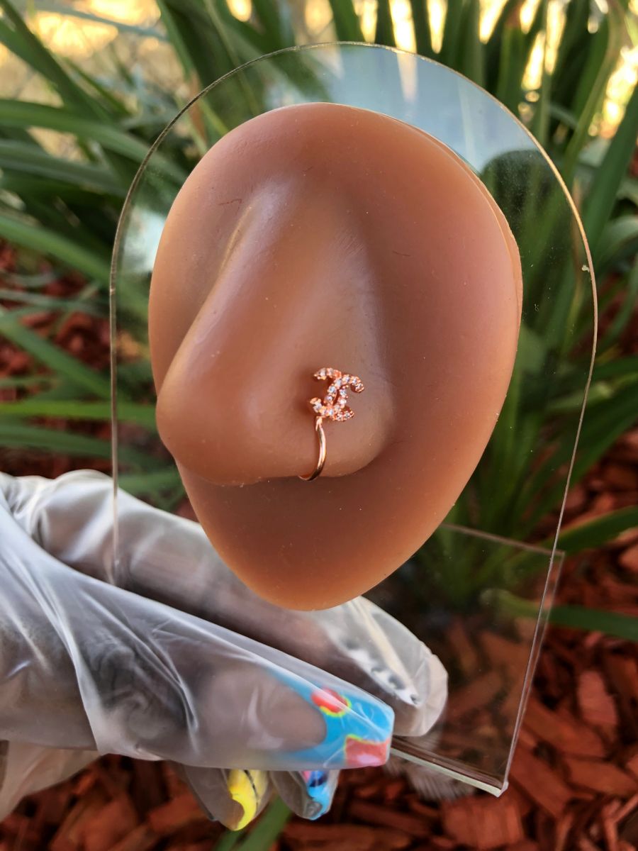 Double Up Non Piercing Nose Clip