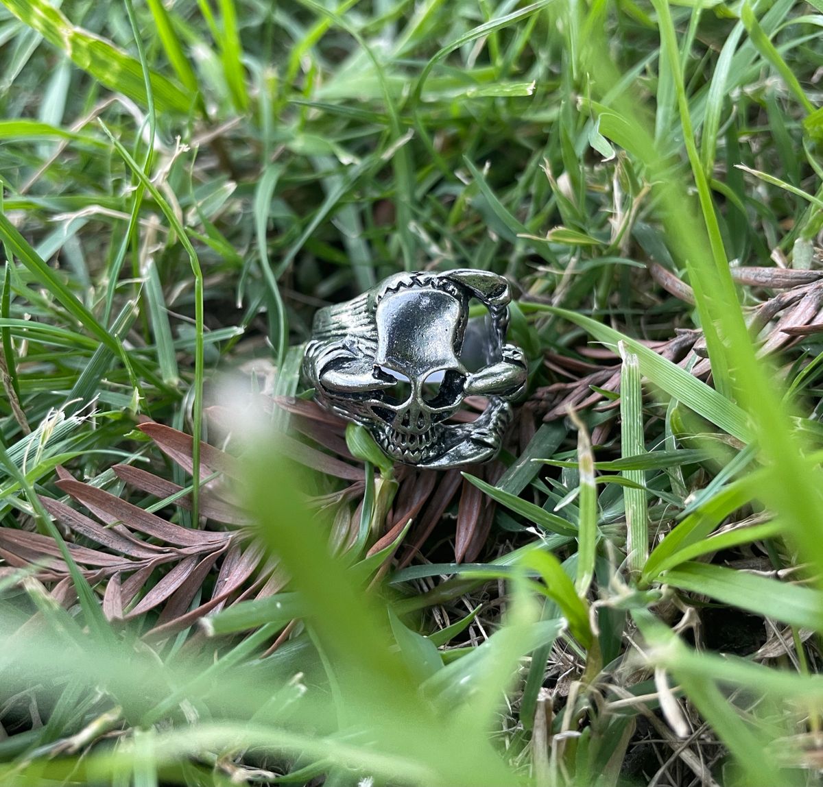 Skull Claw Ring
