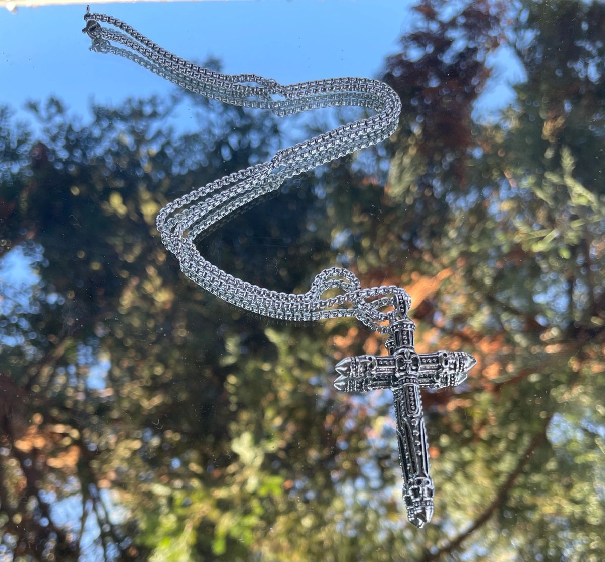 Skull Cross Necklace