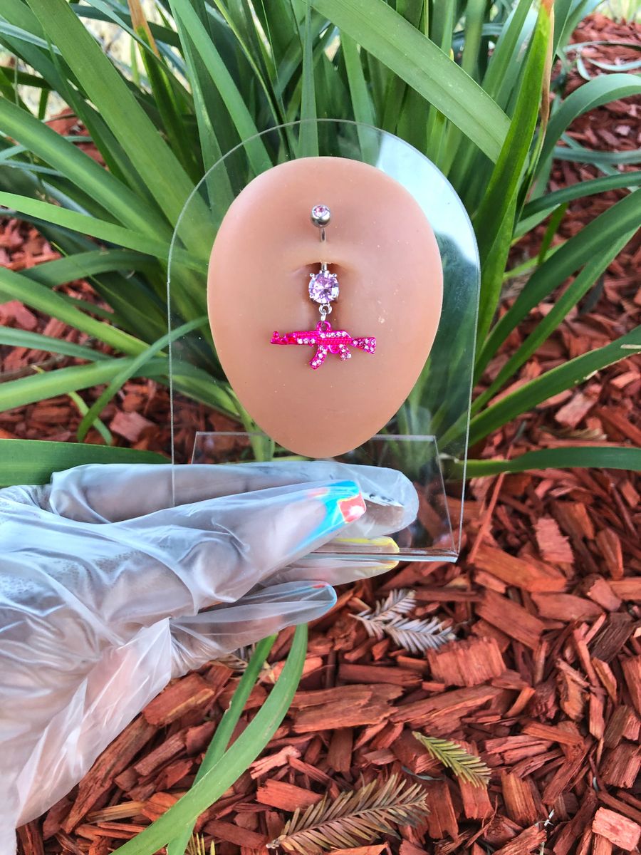 Uzi Belly Ring