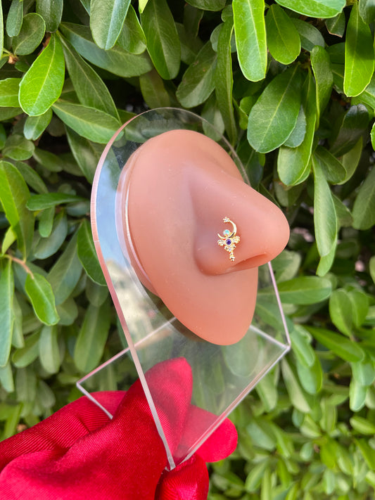 Mimas Moon Nose Ring