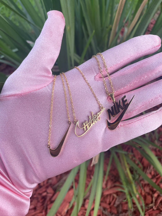 Vintage Swoosh Necklace