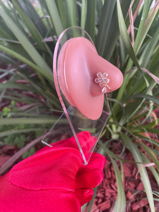 Rosea Vinca Non Piercing Nose Clip