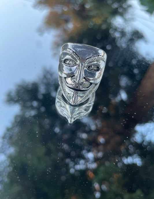 Anonymous Mask Ring