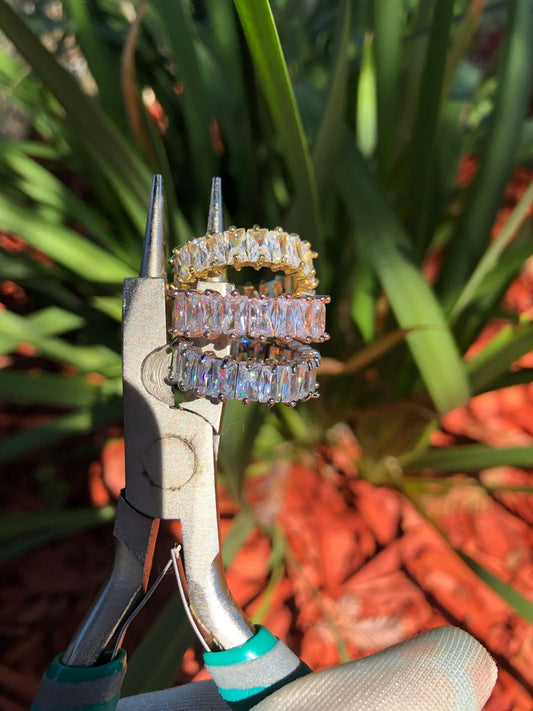 Baguette Finger Ring