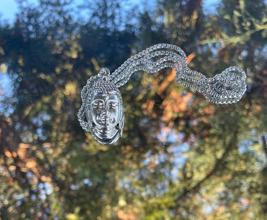 Buddha Head Necklace