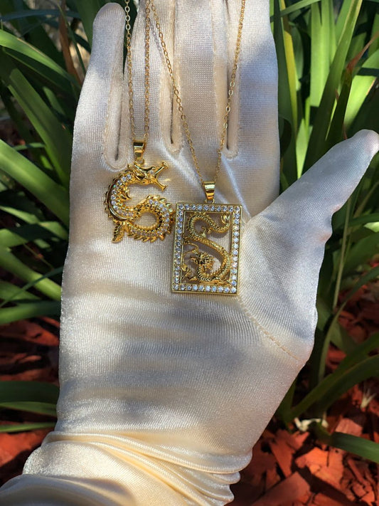 Golden Dragon Pendant