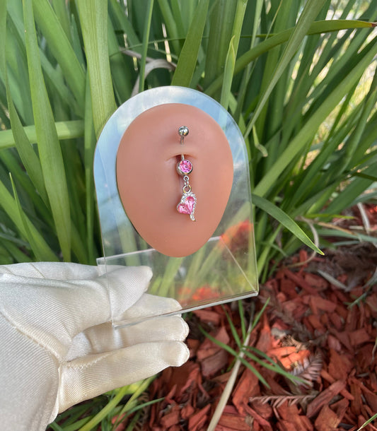 Enchanted Heart Belly Ring