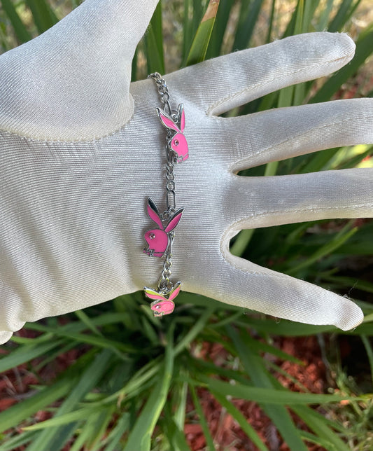 Pinky Eve Bunny Anklet