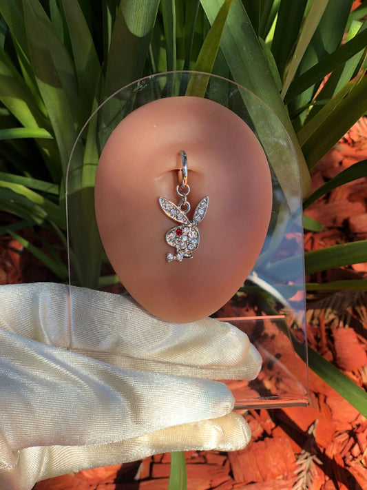 Bunny Non Piercing Belly Ring