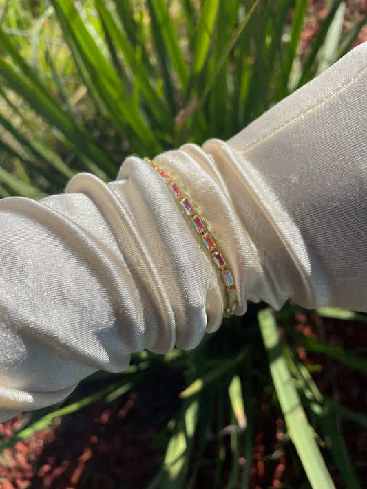 Multi Color Stacked Bracelet